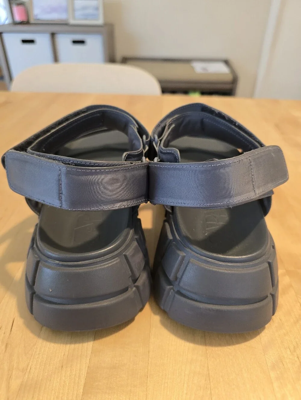 Zara Sport Sandals Blue Size 40 - Picture 4 of 7